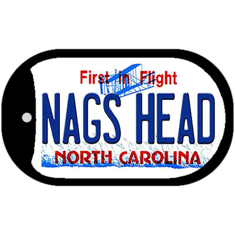 Nags Head North Carolina State Novelty Metal Dog Tag Necklace DT-12091