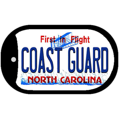 Coast Guard North Carolina State Novelty Metal Dog Tag Necklace DT-12095