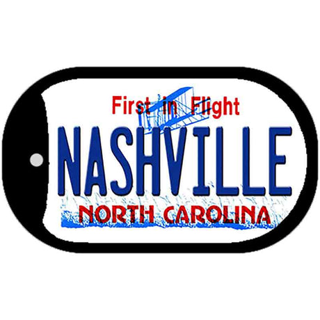 Nashville North Carolina State Novelty Metal Dog Tag Necklace DT-12101