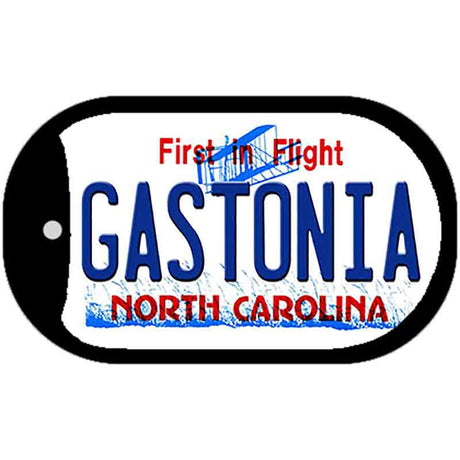 Gastonia North Carolina State Novelty Metal Dog Tag Necklace DT-12104