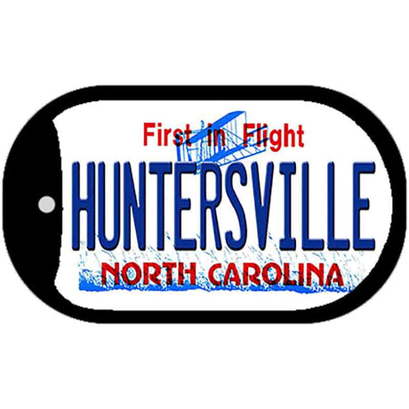 Huntersville North Carolina State Novelty Metal Dog Tag Necklace DT-12105