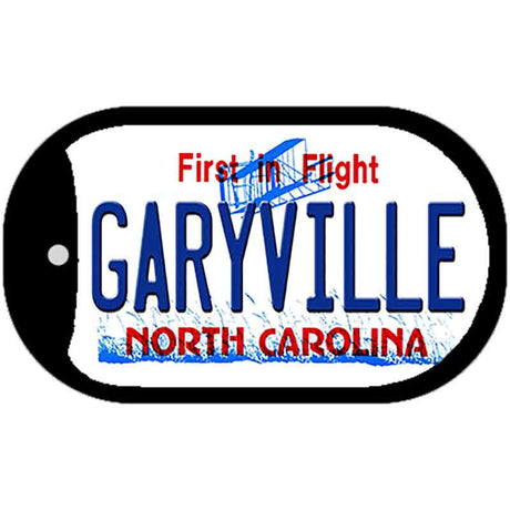 Garyville North Carolina State Novelty Metal Dog Tag Necklace DT-12126