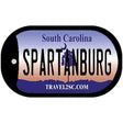 Spartanburg South Carolina State Novelty Metal Dog Tag Necklace DT-12129