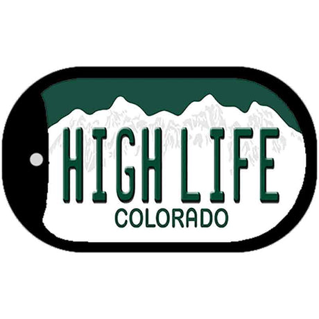 High Life Colorado Novelty Metal Dog Tag Necklace DT-12157