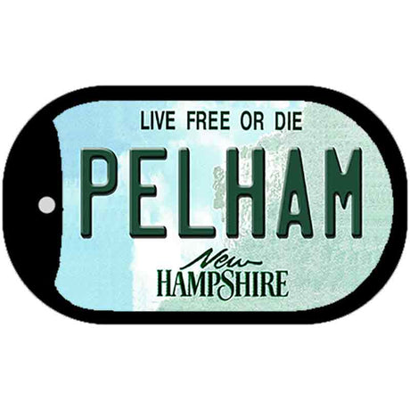 Pelham New Hampshire Novelty Metal Dog Tag Necklace DT-12163