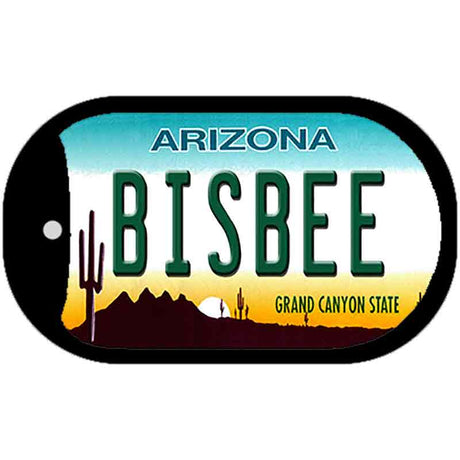 Bisbee Arizona Novelty Metal Dog Tag Necklace DT-12176