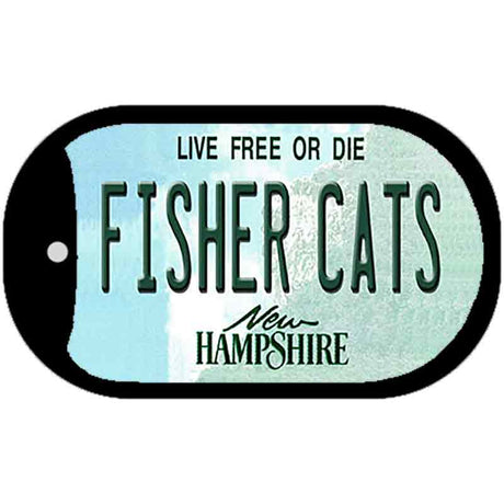 Fisher Cats New Hampshire Novelty Metal Dog Tag Necklace DT-12193