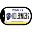 Boilermakers Indiana Novelty Metal Dog Tag Necklace DT-12205