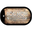 Dog Mom Novelty Metal Dog Tag Necklace DT-12210