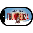 Trump 2024 Alaska Novelty Metal Dog Tag Necklace DT-12217