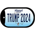 Trump 2024 Missouri Novelty Metal Dog Tag Necklace DT-12240