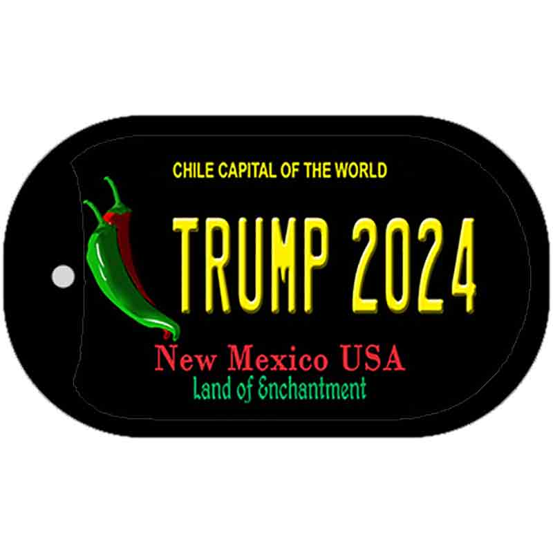 Trump 2024 New Mexico Novelty Metal Dog Tag Necklace DT-12246