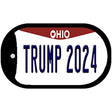 Trump 2024 Ohio Novelty Metal Dog Tag Necklace DT-12248