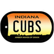 Cubs Indiana Novelty Metal Dog Tag Necklace DT-12280