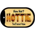 Hottie Novelty Metal Dog Tag Necklace DT-1229