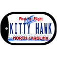 North Carolina Kitty Hawk Novelty Metal Dog Tag Necklace DT-12305
