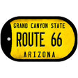 Arizona Route 66 Novelty Metal Dog Tag Necklace DT-12309