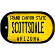 Arizona Scottsdale Novelty Metal Dog Tag Necklace DT-12313