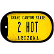 Arizona 2 Hot Novelty Metal Dog Tag Necklace DT-12324
