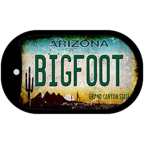 Bigfoot Arizona Novelty Metal Dog Tag Necklace DT-12494