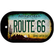 Route 66 Arizona Novelty Metal Dog Tag Necklace DT-12503