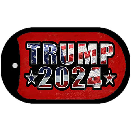 Trump 2024 Novelty Metal Dog Tag Necklace DT-12531