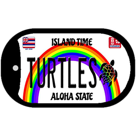 Turtles Novelty Metal Dog Tag Necklace DT-12581