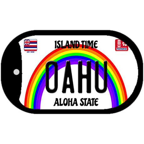 Oahu Novelty Metal Dog Tag Necklace DT-12607
