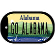 Go Alabama Novelty Metal Dog Tag Necklace DT-12612