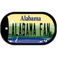 Alabama Fan Novelty Metal Dog Tag Necklace DT-12613