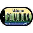 Go Auburn Novelty Metal Dog Tag Necklace DT-12617