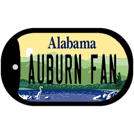 Auburn Fan Novelty Metal Dog Tag Necklace DT-12618