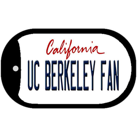 UC Berkeley Fan Novelty Metal Dog Tag Necklace DT-12648