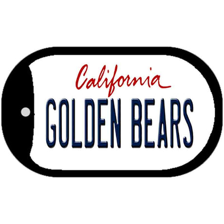 Golden Bears Novelty Metal Dog Tag Necklace DT-12649