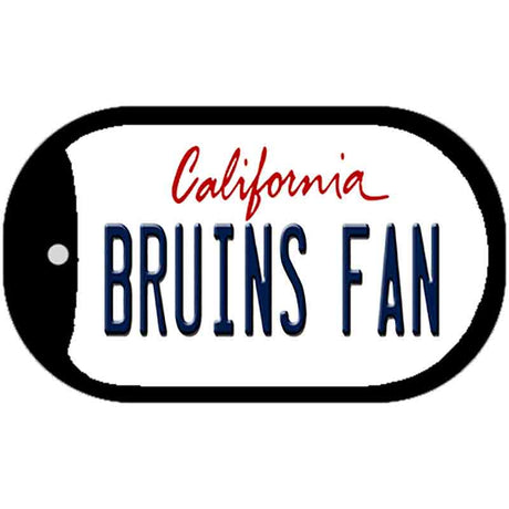 Bruins Fan Novelty Metal Dog Tag Necklace DT-12657