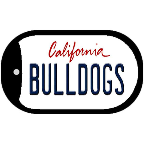 Bulldogs Novelty Metal Dog Tag Necklace DT-12661