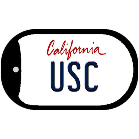 USC Novelty Metal Dog Tag Necklace DT-12664