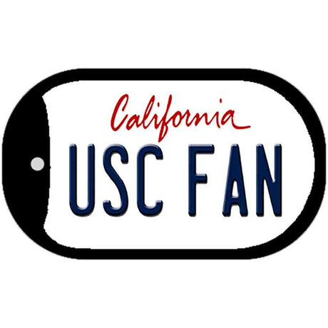 USC Fan Novelty Metal Dog Tag Necklace DT-12666