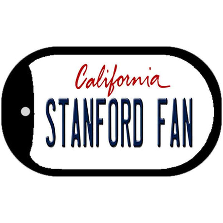 Stanford Fan Novelty Metal Dog Tag Necklace DT-12672