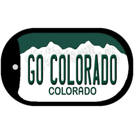 Go Colorado Novelty Metal Dog Tag Necklace DT-12676