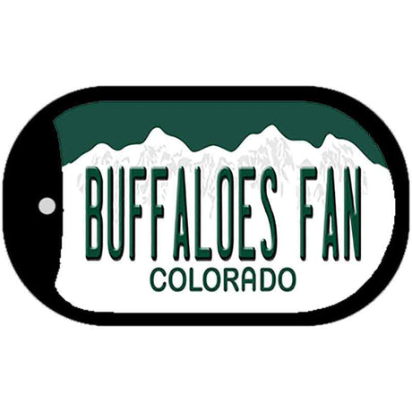 Buffaloes Fan Novelty Metal Dog Tag Necklace DT-12680