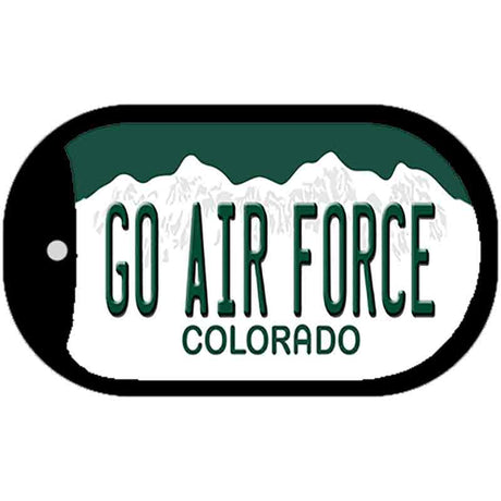 Go Air Force Novelty Metal Dog Tag Necklace DT-12688