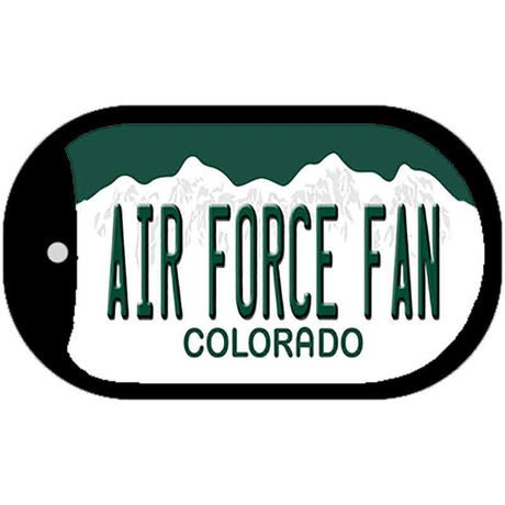 Air Force Fan Novelty Metal Dog Tag Necklace DT-12689