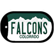 Falcons Novelty Metal Dog Tag Necklace DT-12690