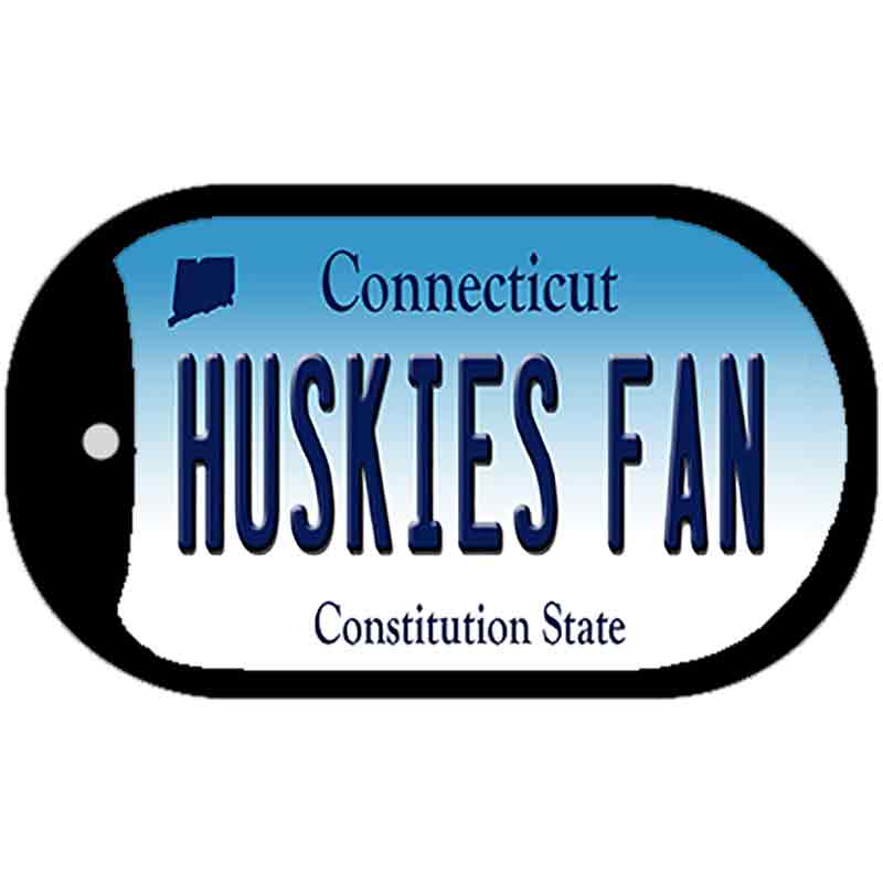 Huskies Fan Novelty Metal Dog Tag Necklace DT-12695