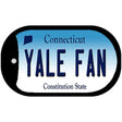 Yale Fan Novelty Metal Dog Tag Necklace DT-12697