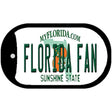 Florida Fan Novelty Metal Dog Tag Necklace DT-12706