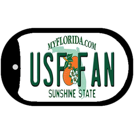 USF Fan Novelty Metal Dog Tag Necklace DT-12720