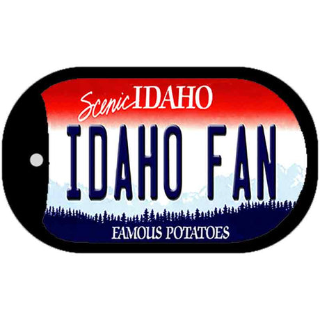 Idaho Fan Novelty Metal Dog Tag Necklace DT-12741