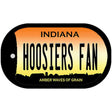 Hoosiers Fan Novelty Metal Dog Tag Necklace DT-12754